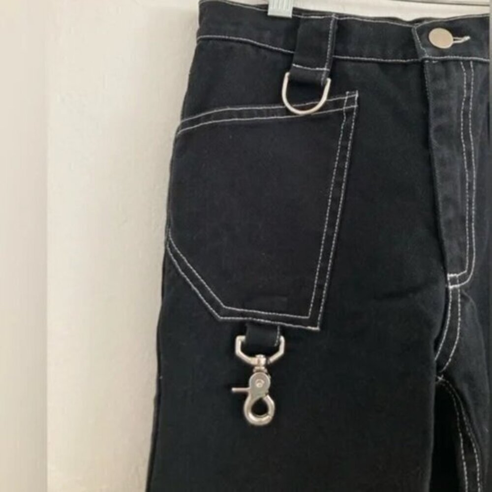 Brashy Studios Y2K Grunge Straight Leg Gotland Carpenter Jeans
